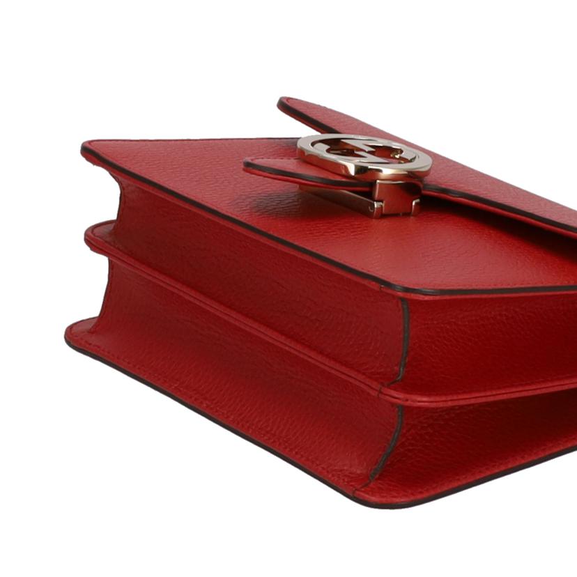 ＧＵＣＣＩ グッチ/インターロッキングＧ　ＲＥＤ/510304//001998/Aランク/07