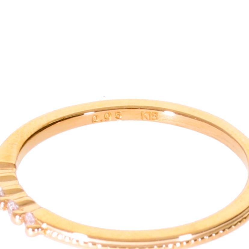 ageteK18 ダイヤモンド リング 11号