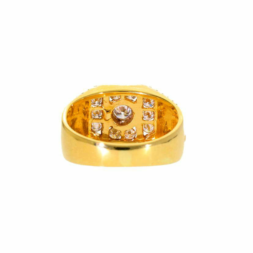 /Ｋ１８ダイヤリング０．５２ｃｔ//ABランク/75