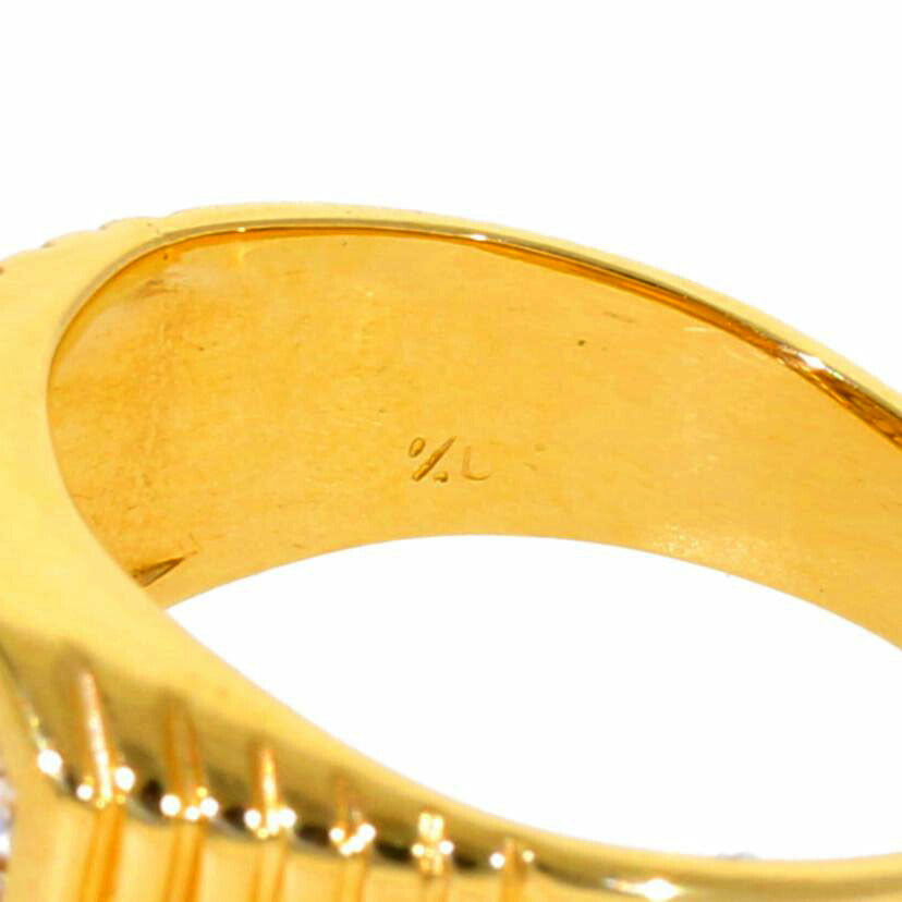 /Ｋ１８ダイヤリング０．５２ｃｔ//ABランク/75