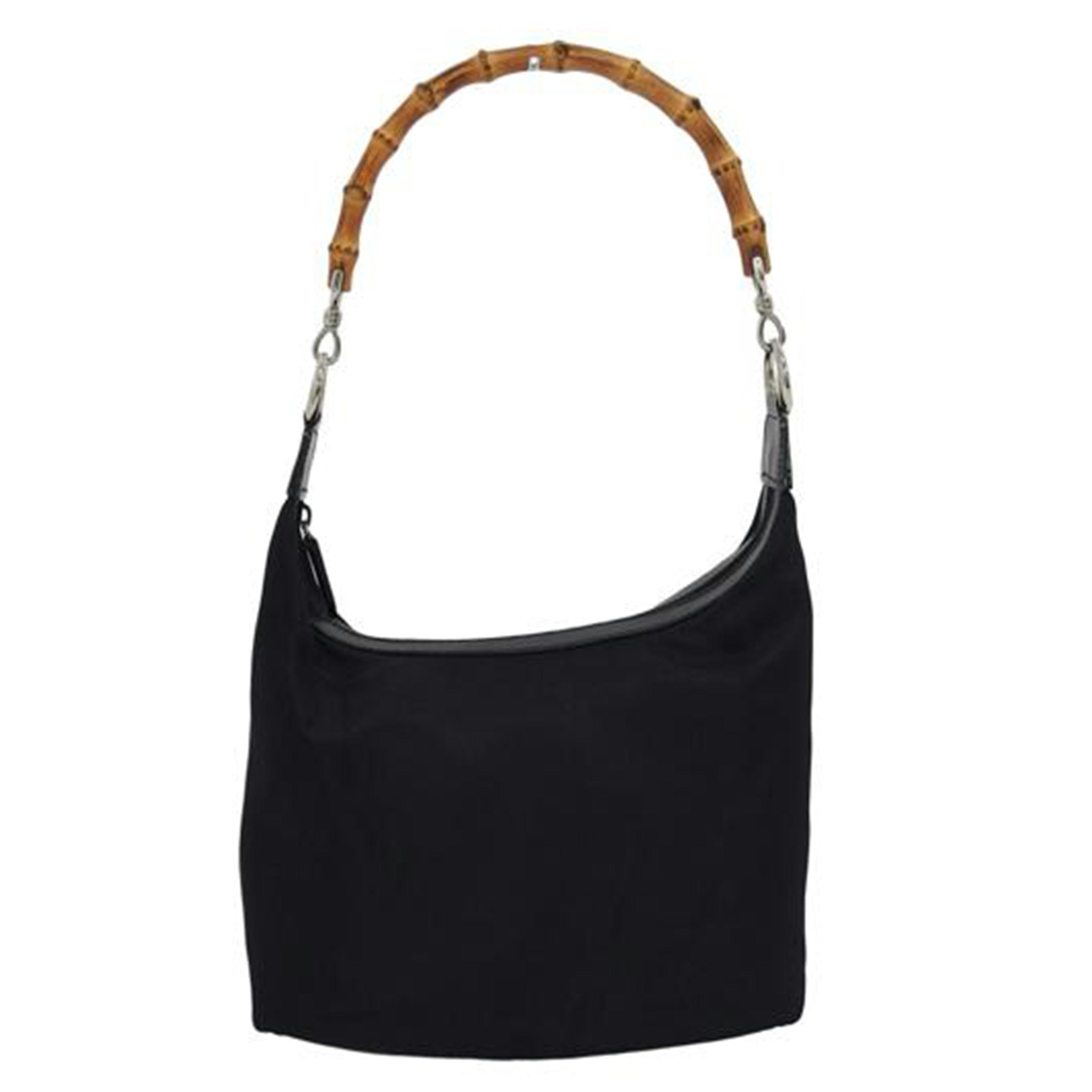 ＧＵＣＣＩ グッチ　ハンドバッグ　ショルダーバッグ/バンブー／ナイロンワンショルダーバッグ／ブラック/000･1956//053*/ABランク/04