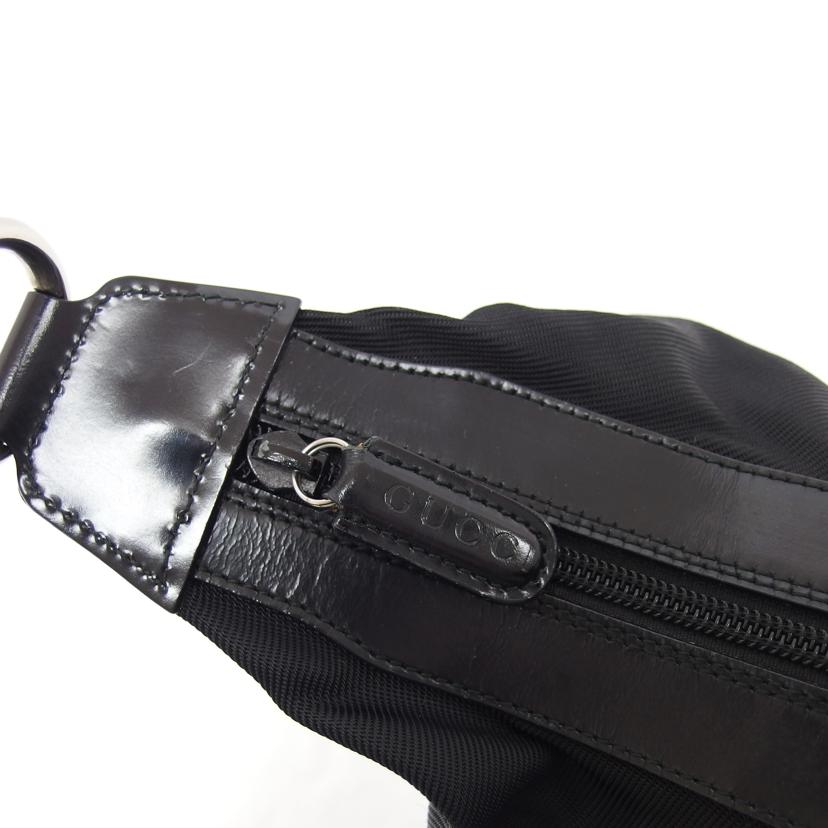 ＧＵＣＣＩ グッチ　ハンドバッグ　ショルダーバッグ/バンブー／ナイロンワンショルダーバッグ／ブラック/000･1956//053*/ABランク/04