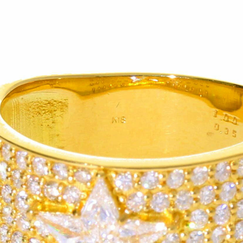 /　Ｋ１８ダイヤリング１．００／０．３０ｃｔ//Aランク/75