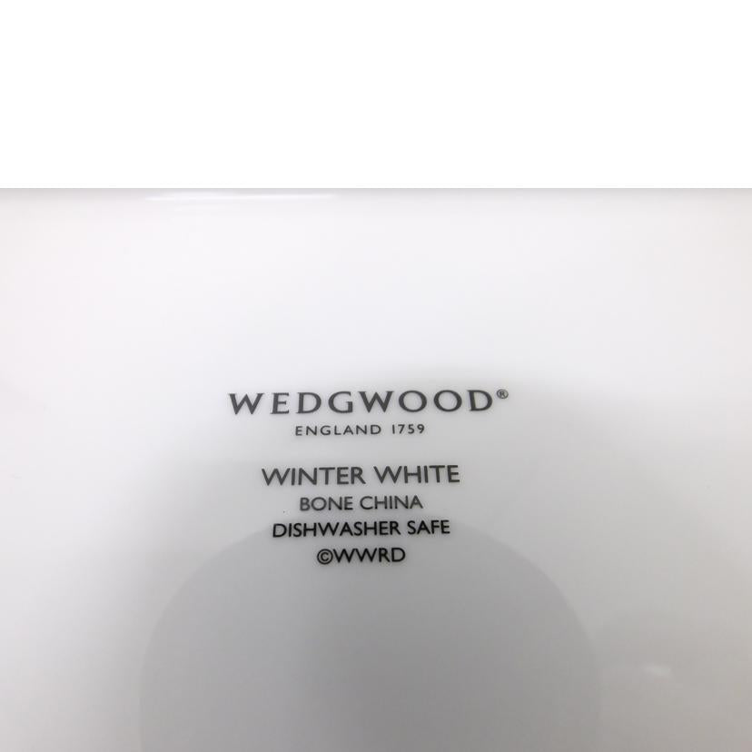 ＷＥＤＧＷＯＯＤ/サンドイッチプレート/WINTER WHITE//ABランク/88