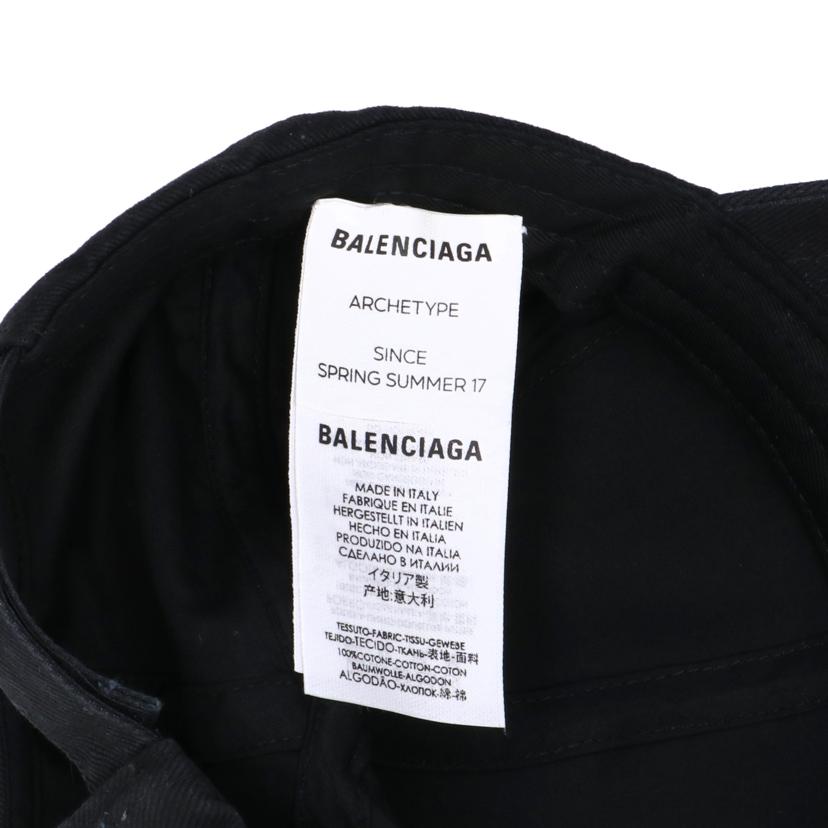 ＢＡＬＥＮＣＩＡＧＡ バレンシアガ/キャップ／ＢＬＫ//Bランク/75