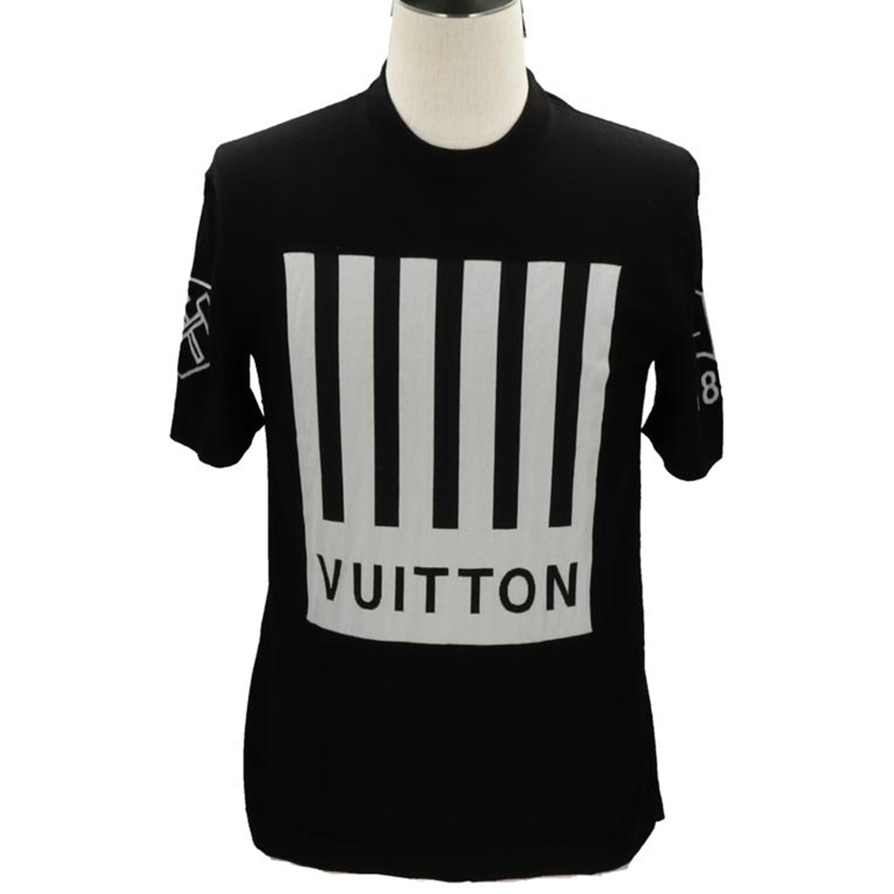 ＬＯＵＩＳ　ＶＵＩＴＴＯＮ ルイ・ヴィトン/バーコード＆アース／ニットＴシャツ/RM192M NOY HHN02W//ｻｲｽﾞ:XS/ABランク/75
