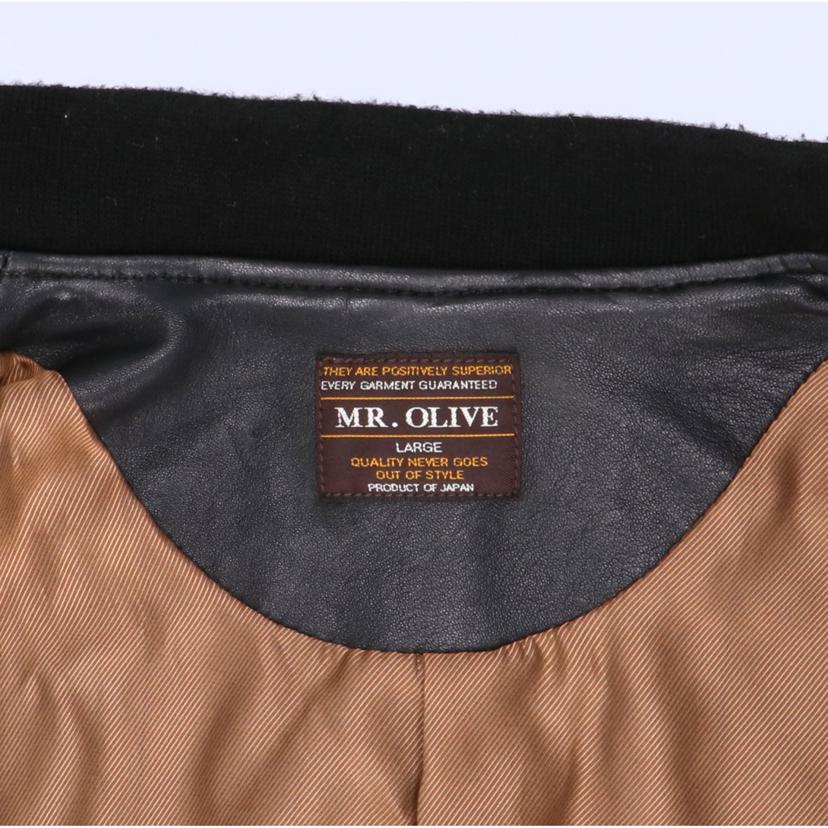 ＭＲ．ＯＬＩＶＥ ミスターオリーブ/ＭＲ．ＯＬＩＶＥ　レザー　ＪＫＴ　Ｌ/M-19350//Bランク/75