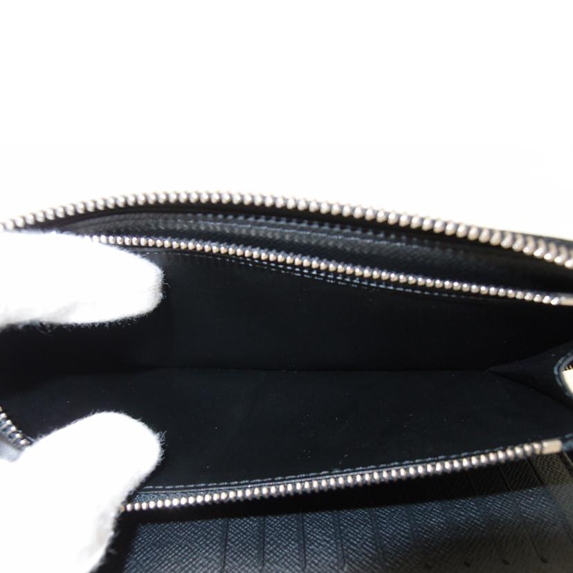 ＬＯＵＩＳ　ＶＵＩＴＴＯＮ ルイヴィトン　ビトン　ラウンドファスナー長財布　市松模様　黒　メンズ/ジッピーウォレットヴェルティカル／ダミエグラフィット/N63095//GI4***/Aランク/69