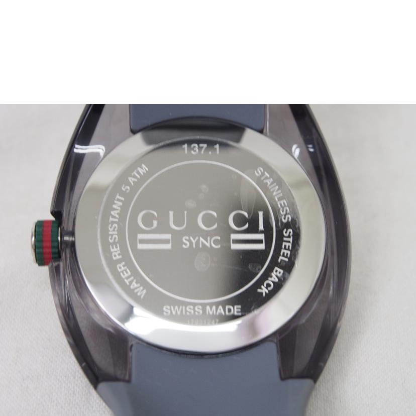 ＧＵＣＣＩ ｸﾞｯﾁ/シンク／メンズ／クオーツ/137.1//17931247/ABランク/78