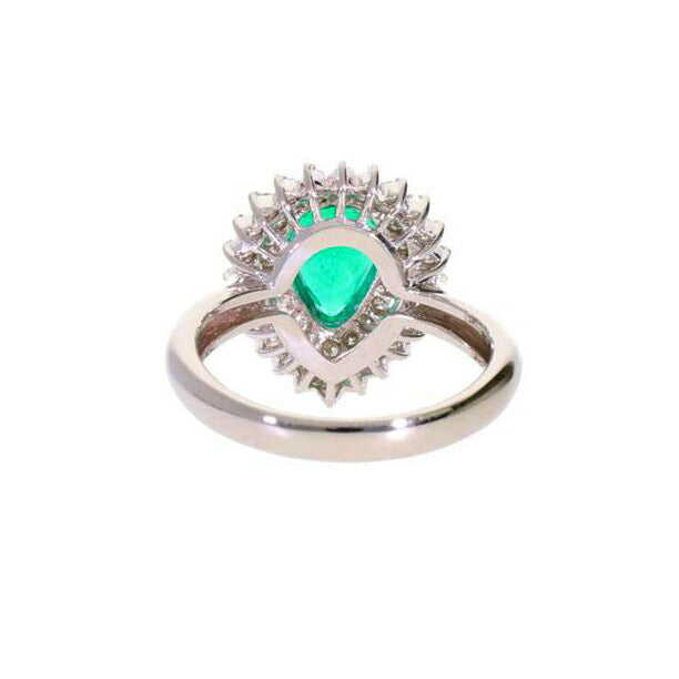 /◎　ＰＴ９００エメラルドダイヤリング１．２７／Ｄ０．５５ｃｔ//Aランク/75