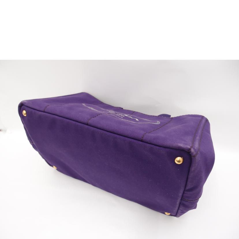 ＰＲＡＤＡ プラダ　トートバッグ　ハンドバッグ　キャンバス　紫/カナパトート／ＶＩＯＬＡ・パープル/BN1872//158/ABランク/69