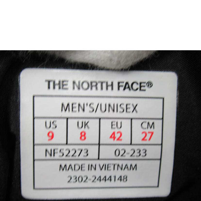 ＴＨＥ　ＮＯＲＴＨ　ＦＡＣＥ/Ｎｕｐｔｓｅ　Ｂｏｏｔｉｅ　ＷＰ　ＶＩＩ／Ｓｈｏｒｔ／１２２６/NF52273//SAランク/63