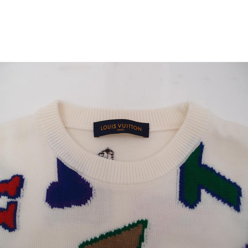 Ｌｏｕｉｓ　Ｖｕｉｔｔｏｎ×ＮＢＡ ﾙｲｳﾞｨﾄﾝ×ｴﾇﾋﾞｰｴｰ/コラボレタークルーネックニットセーター/RM212M ZLL HLN10W//Aランク/69