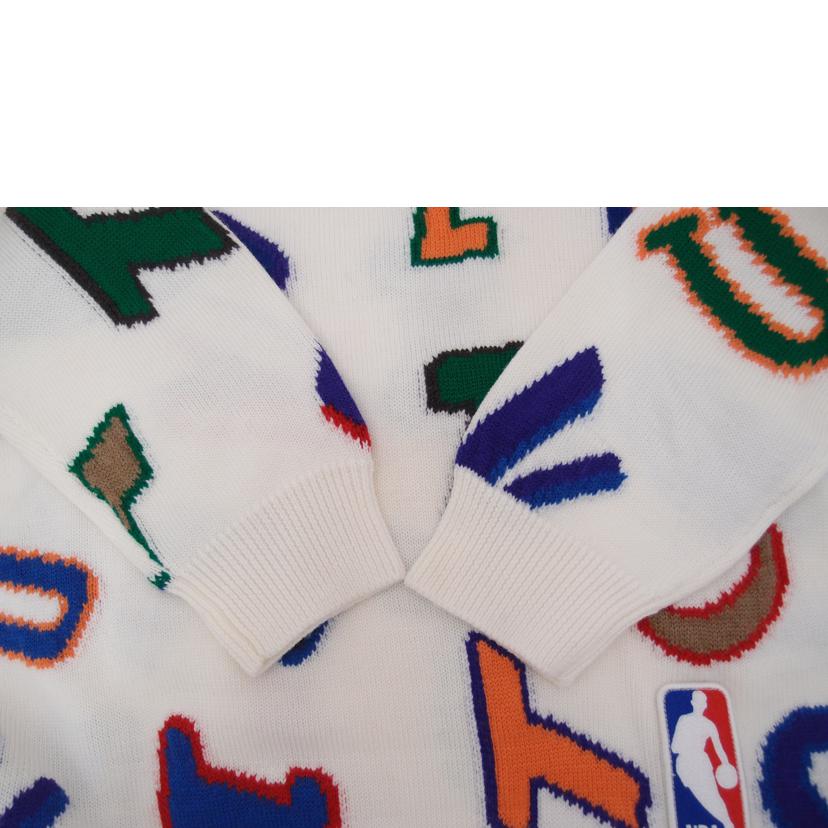 Ｌｏｕｉｓ　Ｖｕｉｔｔｏｎ×ＮＢＡ ﾙｲｳﾞｨﾄﾝ×ｴﾇﾋﾞｰｴｰ/コラボレタークルーネックニットセーター/RM212M ZLL HLN10W//Aランク/69