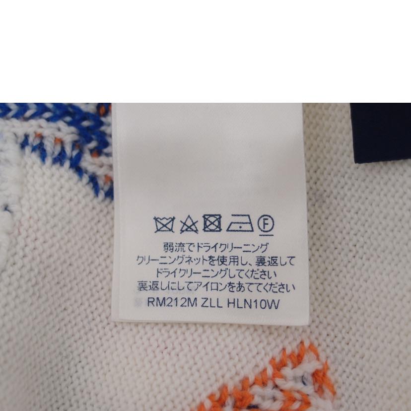 Ｌｏｕｉｓ　Ｖｕｉｔｔｏｎ×ＮＢＡ ﾙｲｳﾞｨﾄﾝ×ｴﾇﾋﾞｰｴｰ/コラボレタークルーネックニットセーター/RM212M ZLL HLN10W//Aランク/69