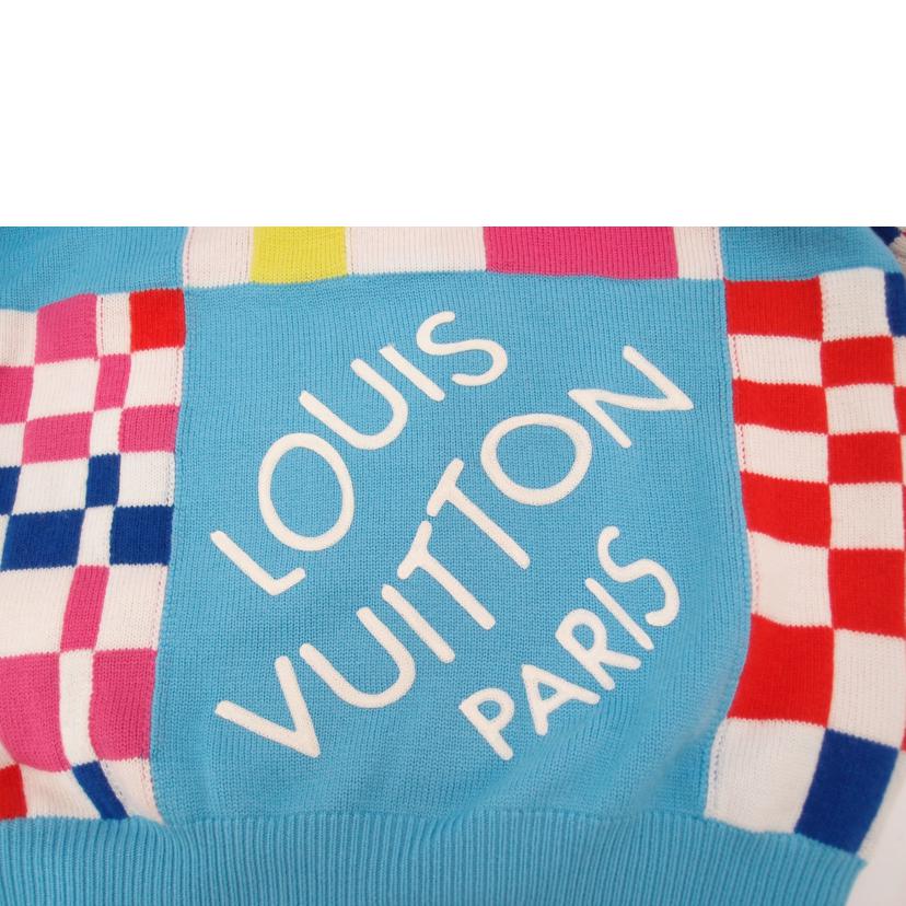 Ｌｏｕｉｓ　Ｖｕｉｔｔｏｎ ﾙｲｳﾞｨﾄﾝ/デイストーテッドジャイアントダミエクルーネックニット/RM211 ZTB HKN75W//Aランク/69