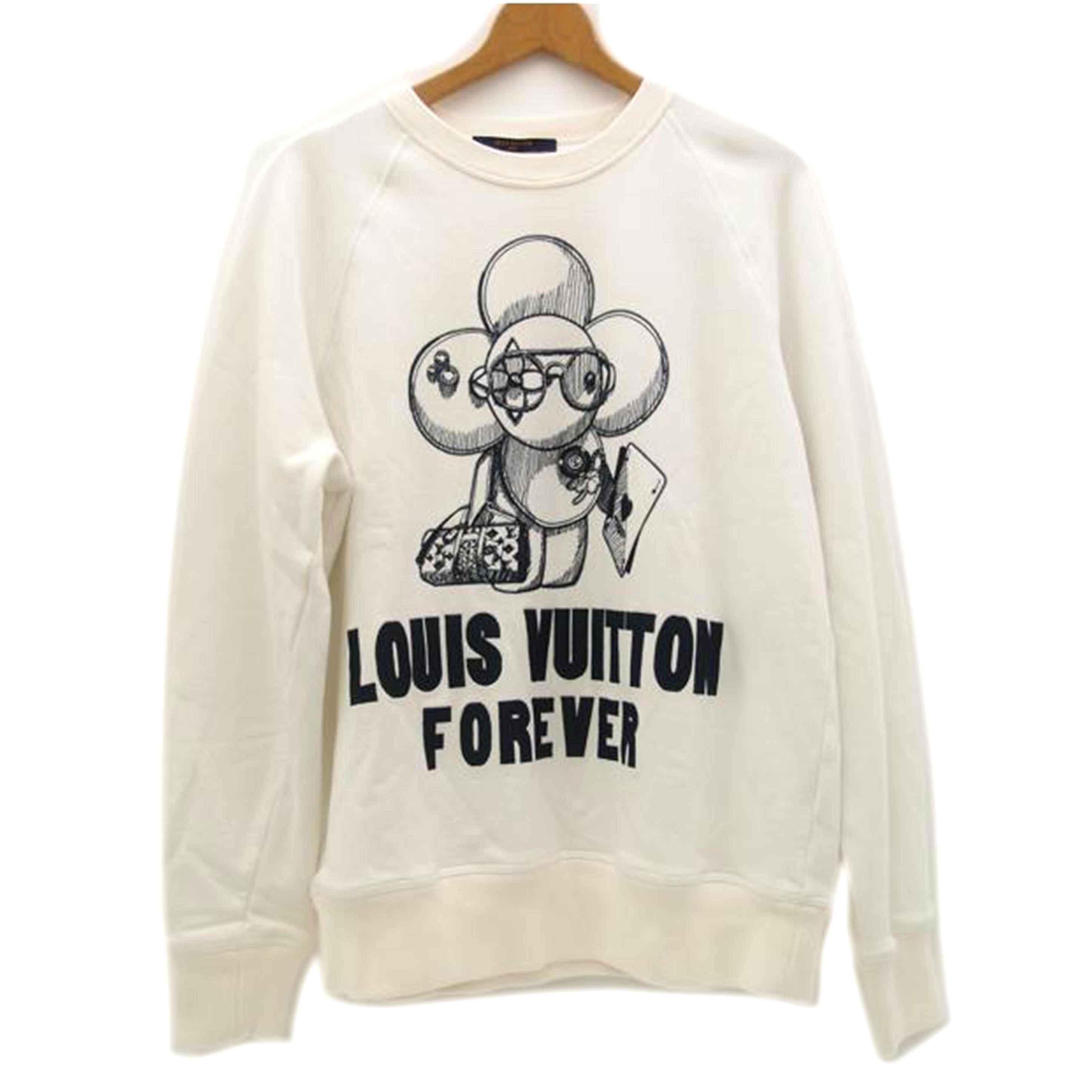 Ｌｏｕｉｓ　Ｖｕｉｔｔｏｎ ﾙｲｳﾞｨﾄﾝ/クルーネックスウェットトレーナー　ヴィヴィエンヌ刺 /RM182M FMC HFY15W//Aランク/69