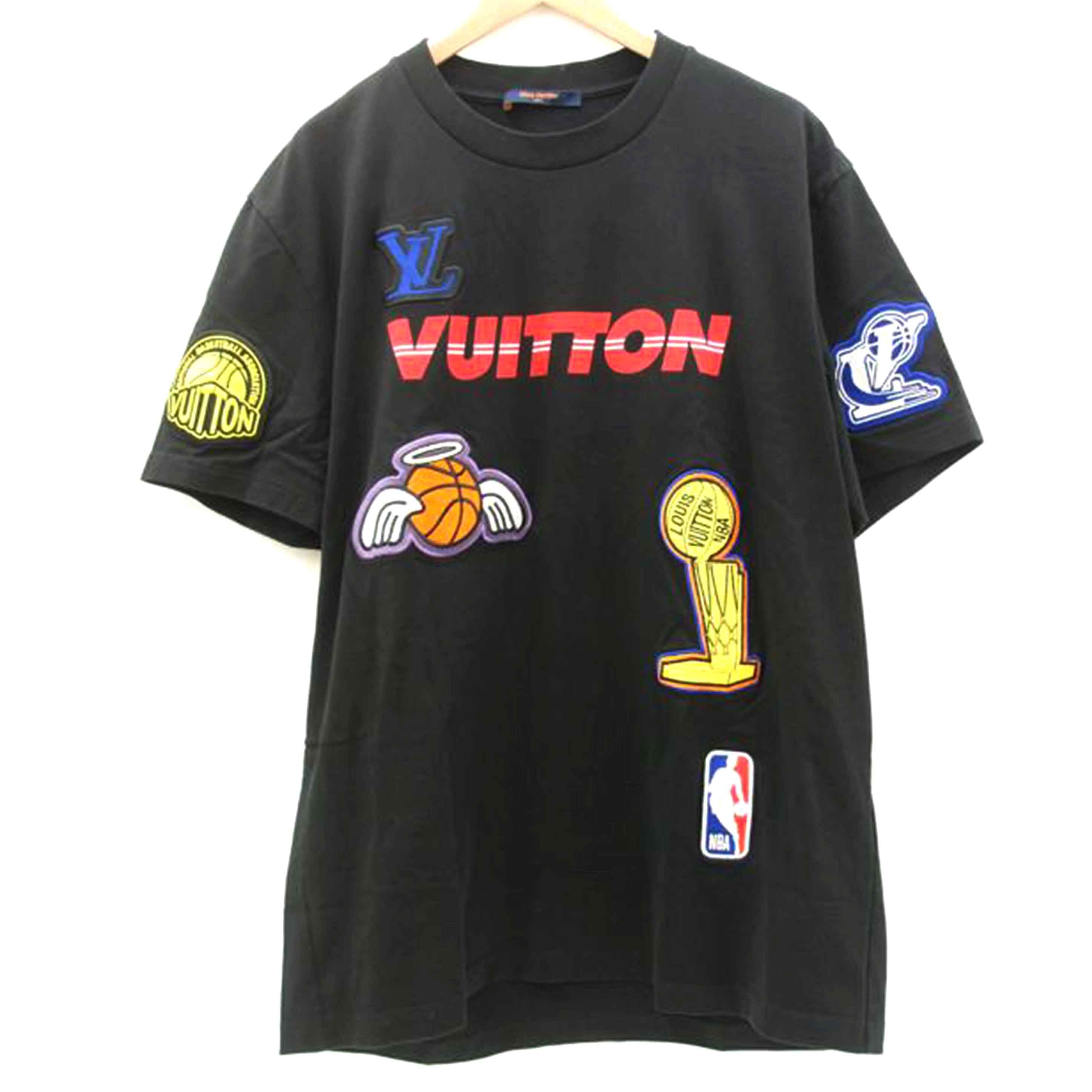 ＬＶ×ＮＢＡ ﾙｲｳﾞｨﾄﾝ×ｴﾇﾋﾞｰｴｰ/ＮＢＡマルチロゴＴシャツ/RM212M DT3 HLY21W//Aランク/69