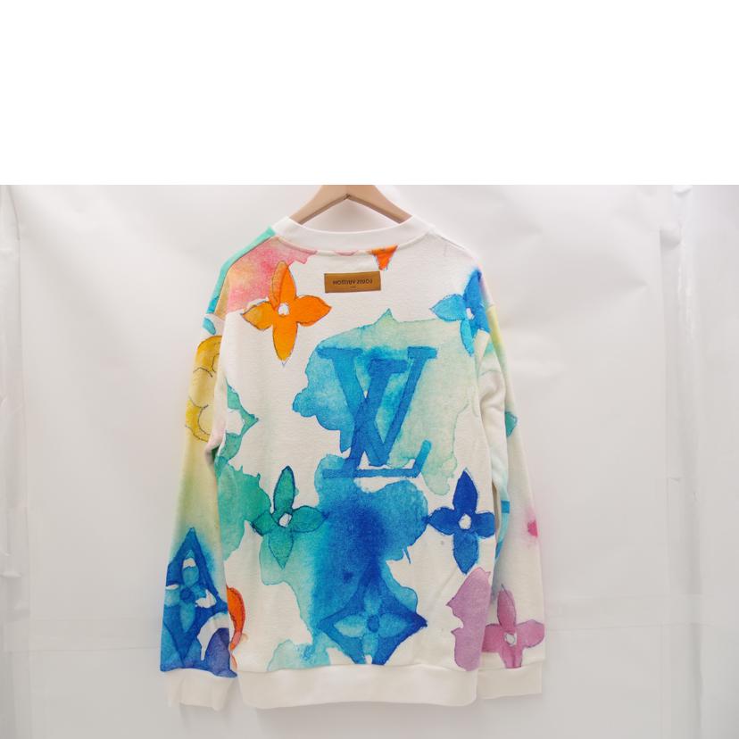 Ｌｏｕｉｓ　Ｖｕｉｔｔｏｎ ﾙｲｳﾞｨﾄﾝ/モノグラムウォータークルーネックスウェットトレーナーロゴ総柄マルチカラー/RM211V AU4 HLY02W//Aランク/69