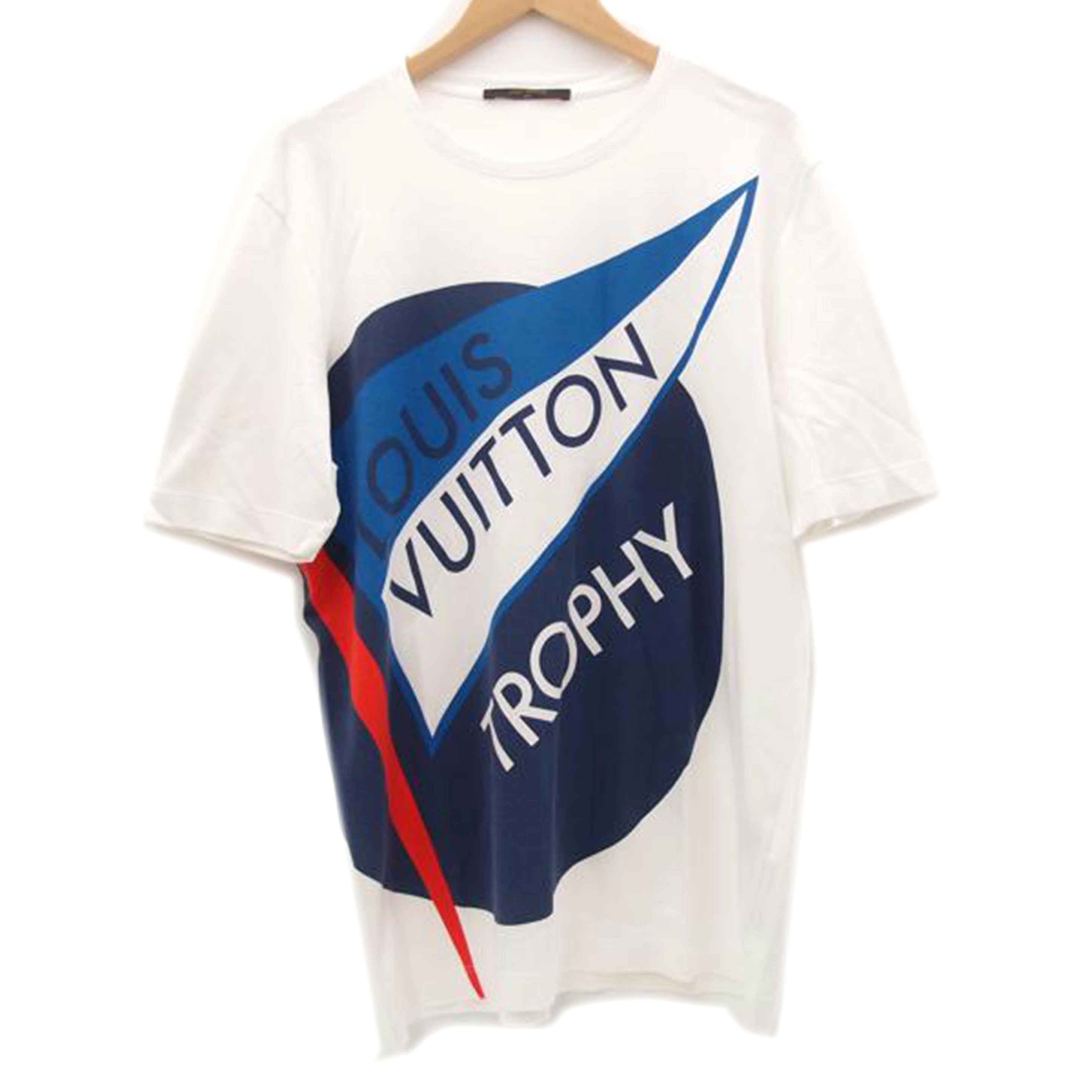 Ｌｏｕｉｓ　Ｖｕｉｔｔｏｎ ﾙｲｳﾞｨﾄﾝ/Ｔシャツ（ブルー×ホワイト）/RM111C MSJRT2CMS//ABランク/69