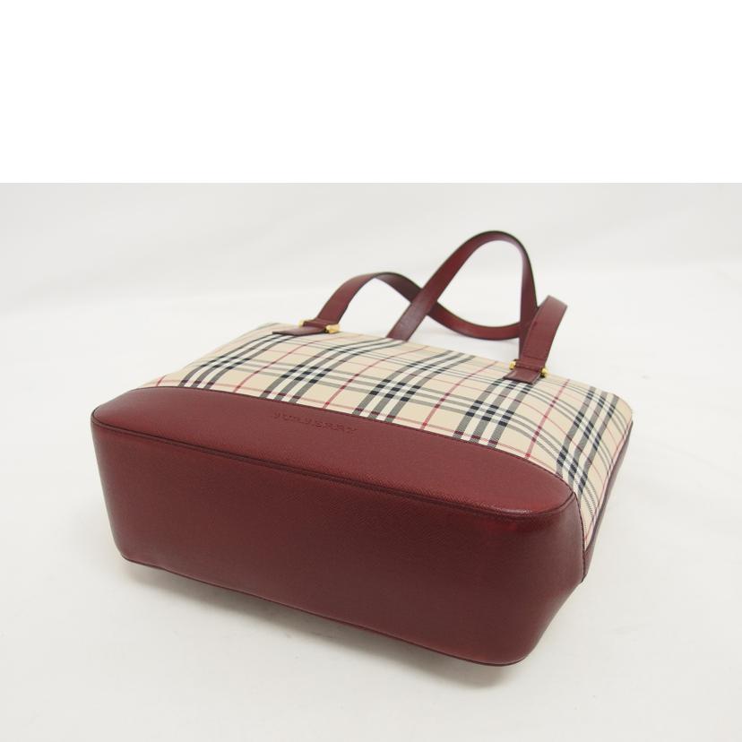 ＢＵＲＢＥＲＲＹ バーバリー/ノバチェック柄トートバッグ//ABランク/04
