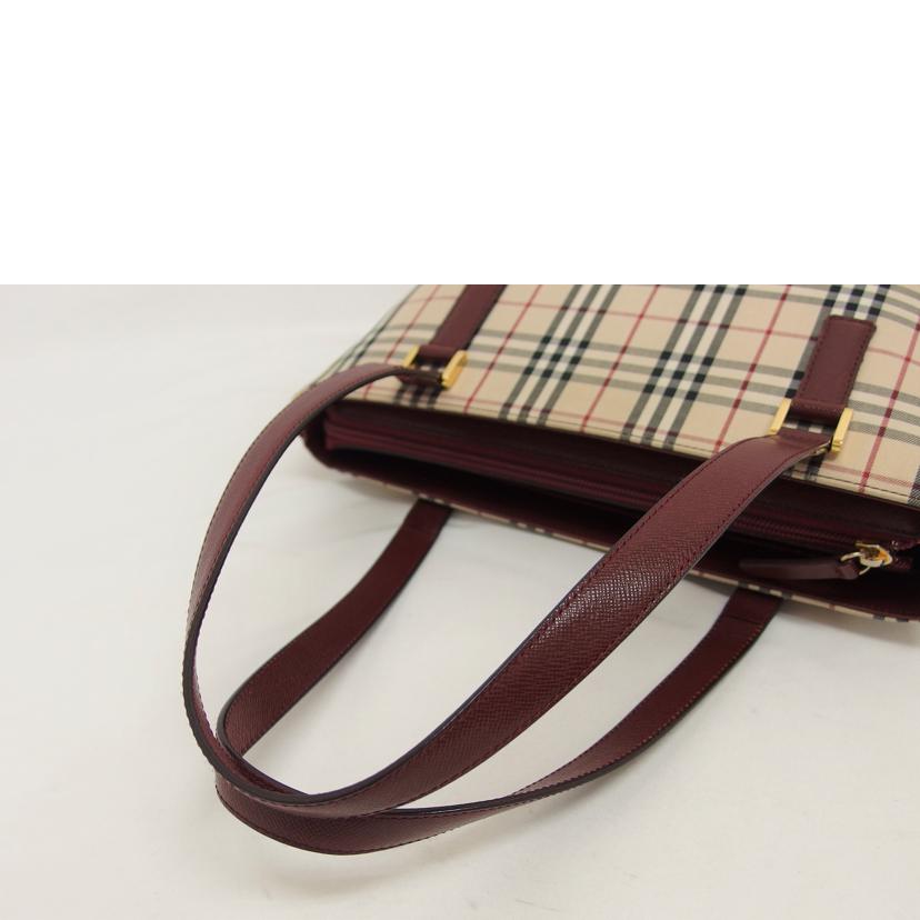 ＢＵＲＢＥＲＲＹ バーバリー/ノバチェック柄トートバッグ//ABランク/04