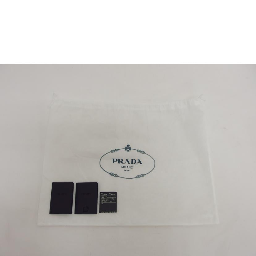 　ＰＲＡＤＡ プラダ　Wジップ　レザー　/ヴィッテロ・フェニックス／ショルダーバッグ／ブラック/1BH079//197**/ABランク/04