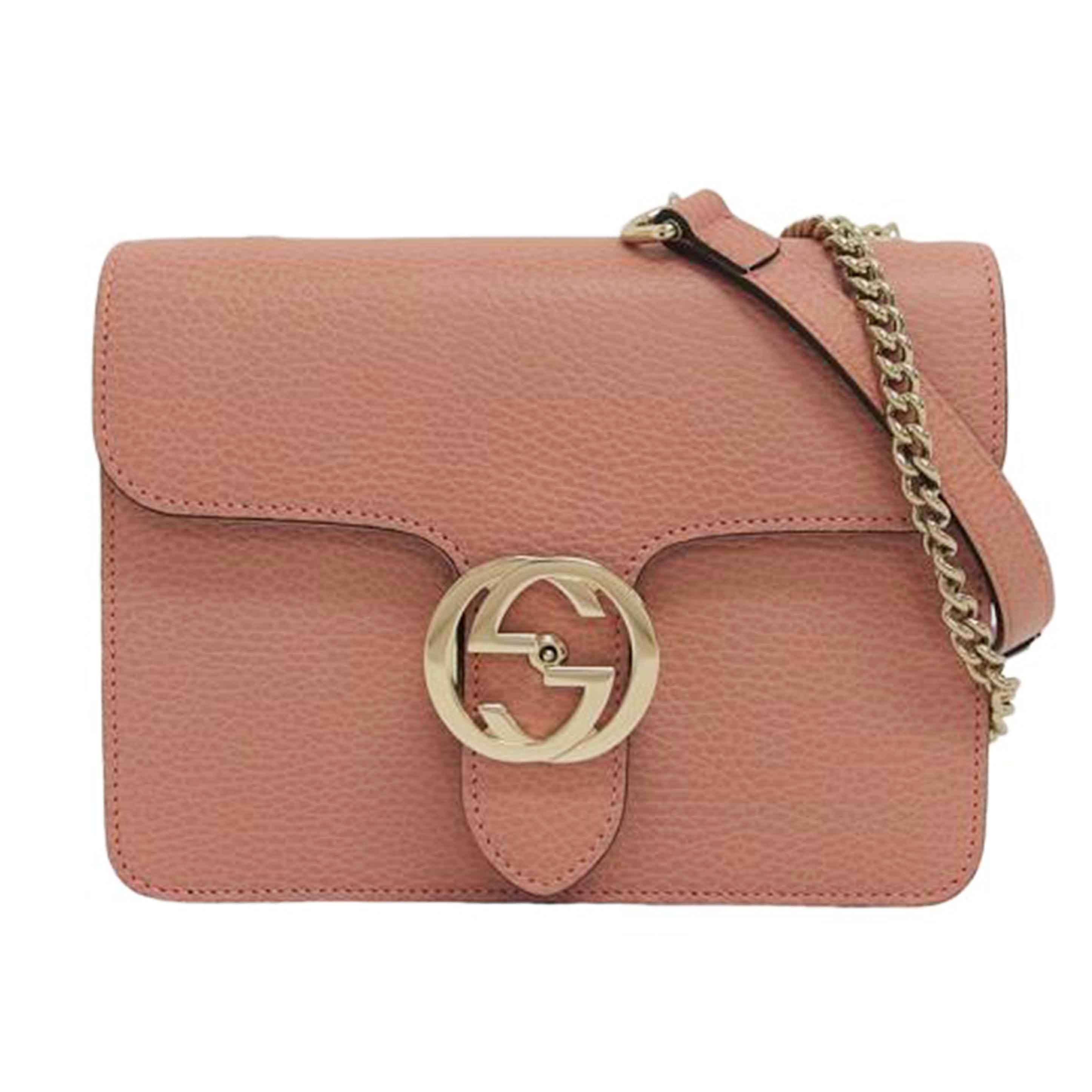 ＧＵＣＣＩ グッチ　GG　レザー/インターロッキングＧ／チェーンショルダーバッグ/510304//213***/ABランク/04