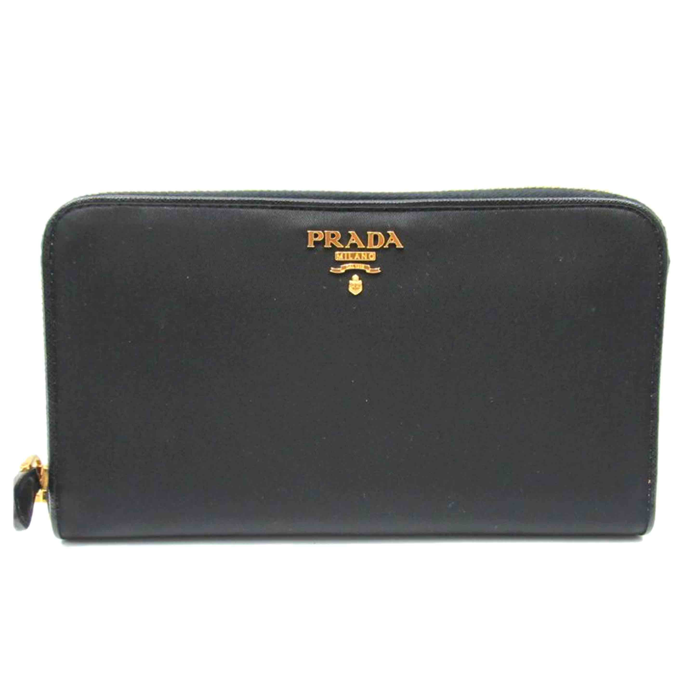 　　ＰＲＡＤＡ/ラウンドファスナー長財布／サフィアーノ/2N0005//Aランク/63