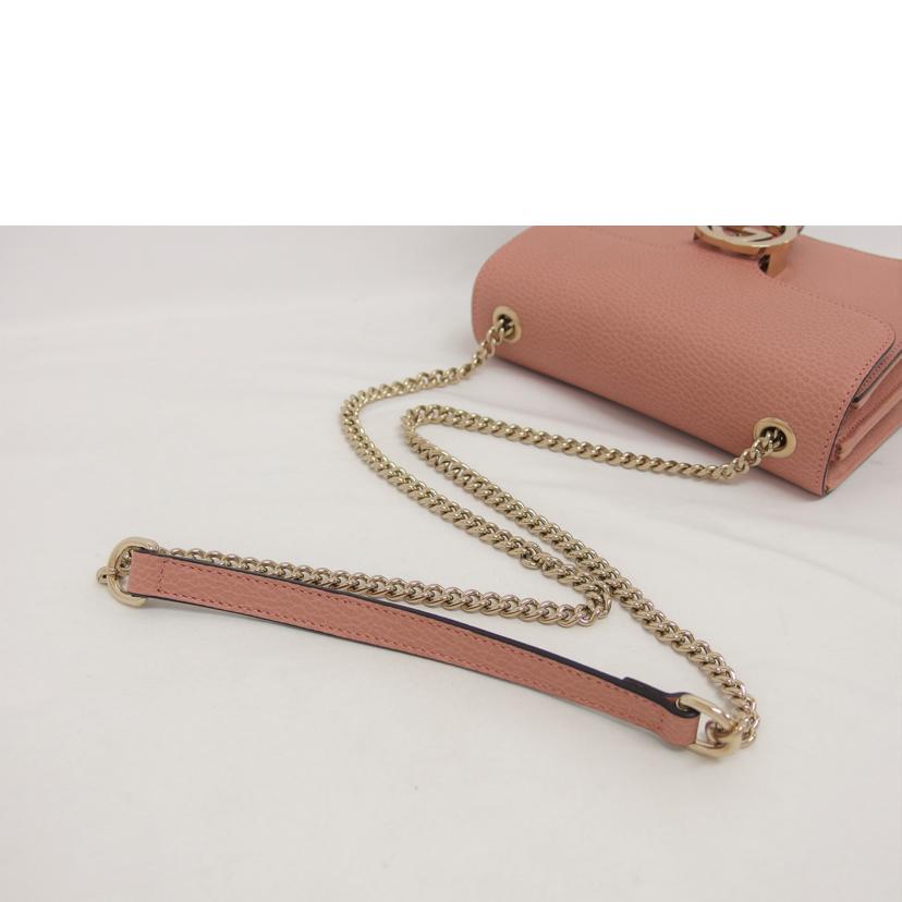 ＧＵＣＣＩ グッチ　GG　レザー/インターロッキングＧ／チェーンショルダーバッグ/510304//213***/ABランク/04