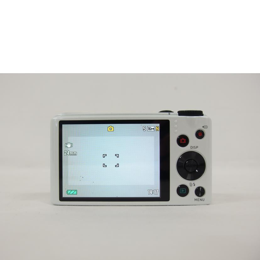 CASIO EX-ZR200 デジタルカメラ ホワイト （□美品□ カシオ EXILIM EX 