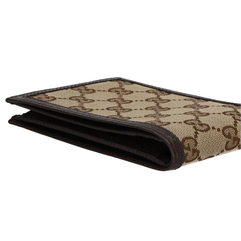 ＧＵＣＣＩ グッチ/ＧＧキャンバス二つ折り財布/292534//496***/ABランク/75
