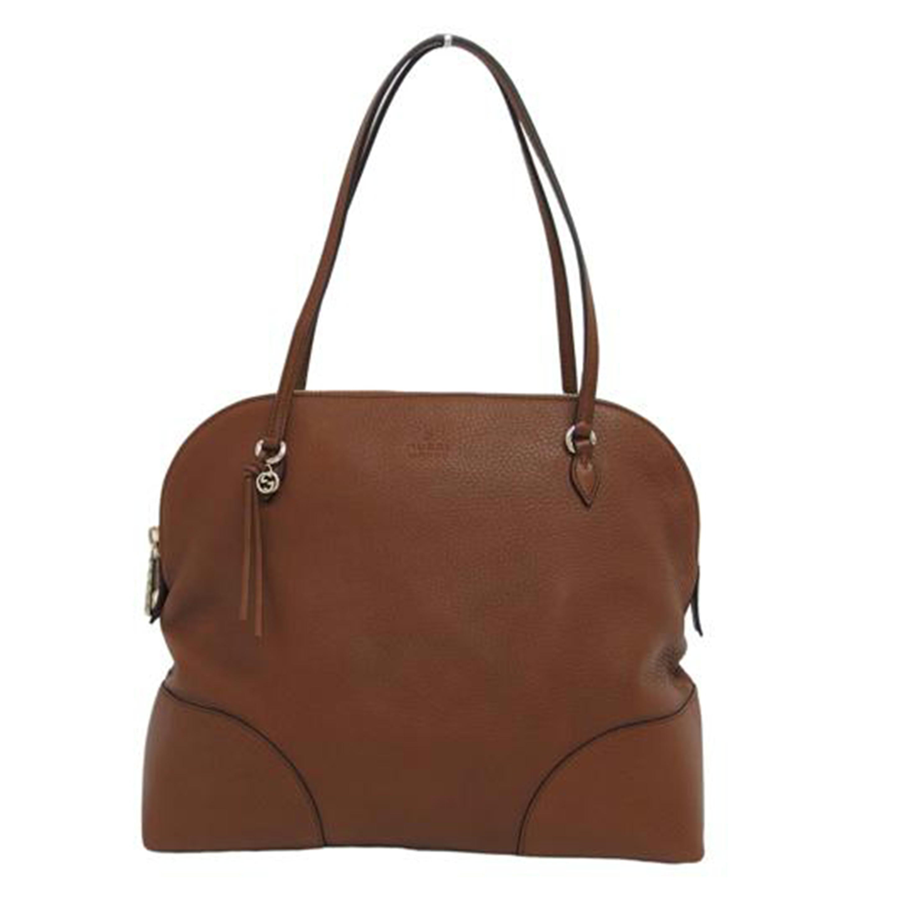 ＧＵＣＣＩ グッチ/レザートートバッグ／ブラウン/323673//520***/Bランク/04