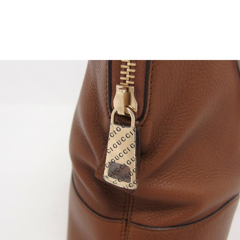 ＧＵＣＣＩ グッチ/レザートートバッグ／ブラウン/323673//520***/Bランク/04