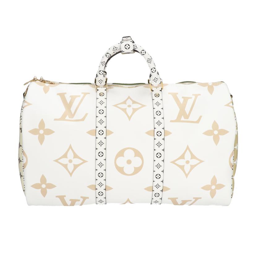 ＬＯＵＩＳ　ＶＵＩＴＴＯＮ ルイ・ヴィトン/キーポルバンドリエール５０／モノグラムジャイアント/M44590//MB1***/SAランク/75
