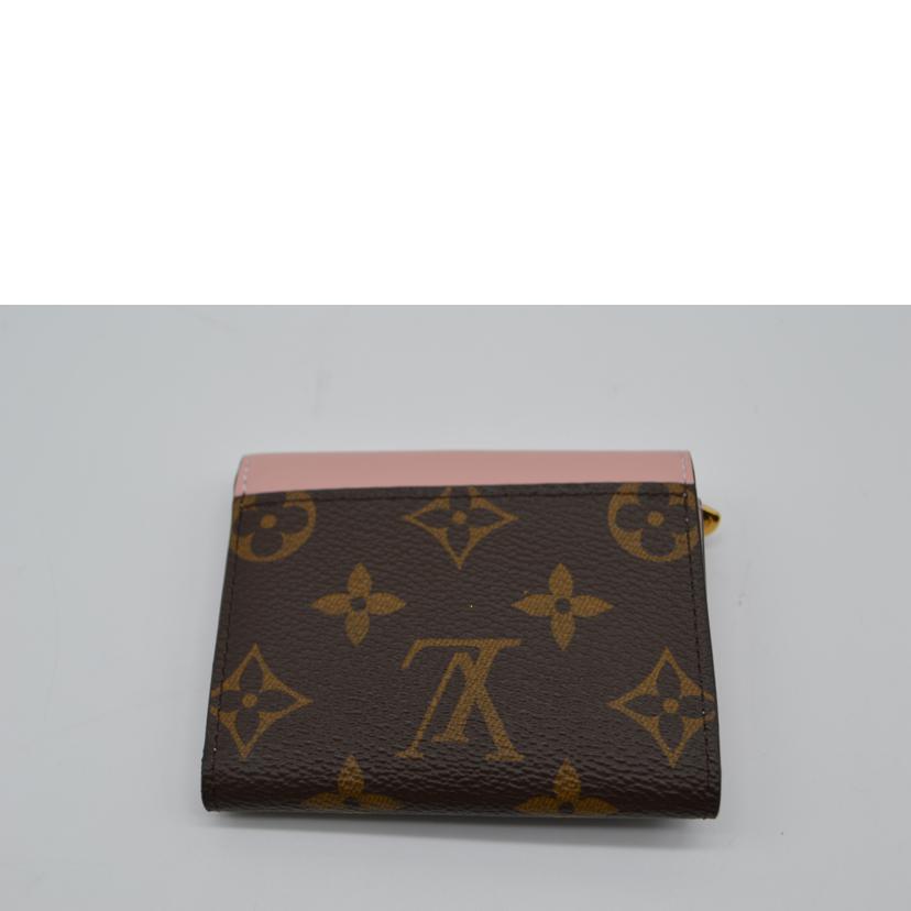 LOUIS VUITTON  ルイ･ヴィトン/ポルトフォイユ･ゾエ/モノグラム/ローズ･バレリーヌ/M62933/TS2***/ルイ･ヴィトン/ABランク/89【中古】