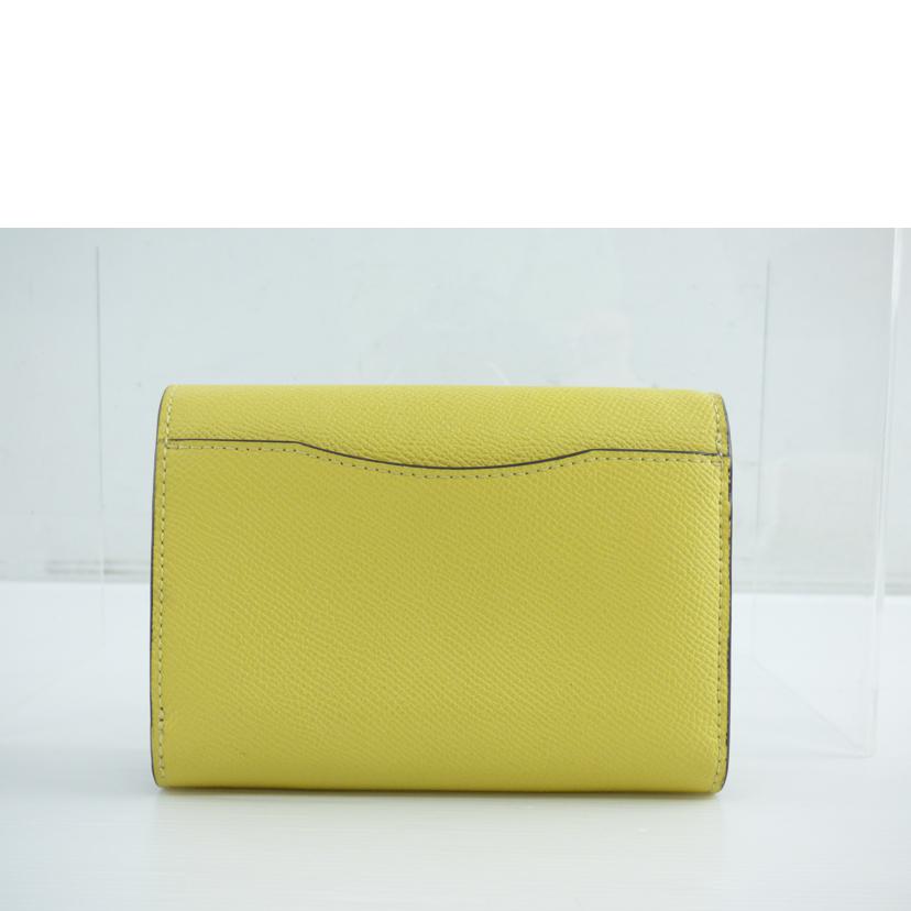 ＣＯＡＣＨ コーチ/カラーブロックミディアムフラップウォレット/86091//L20**/ABランク/64