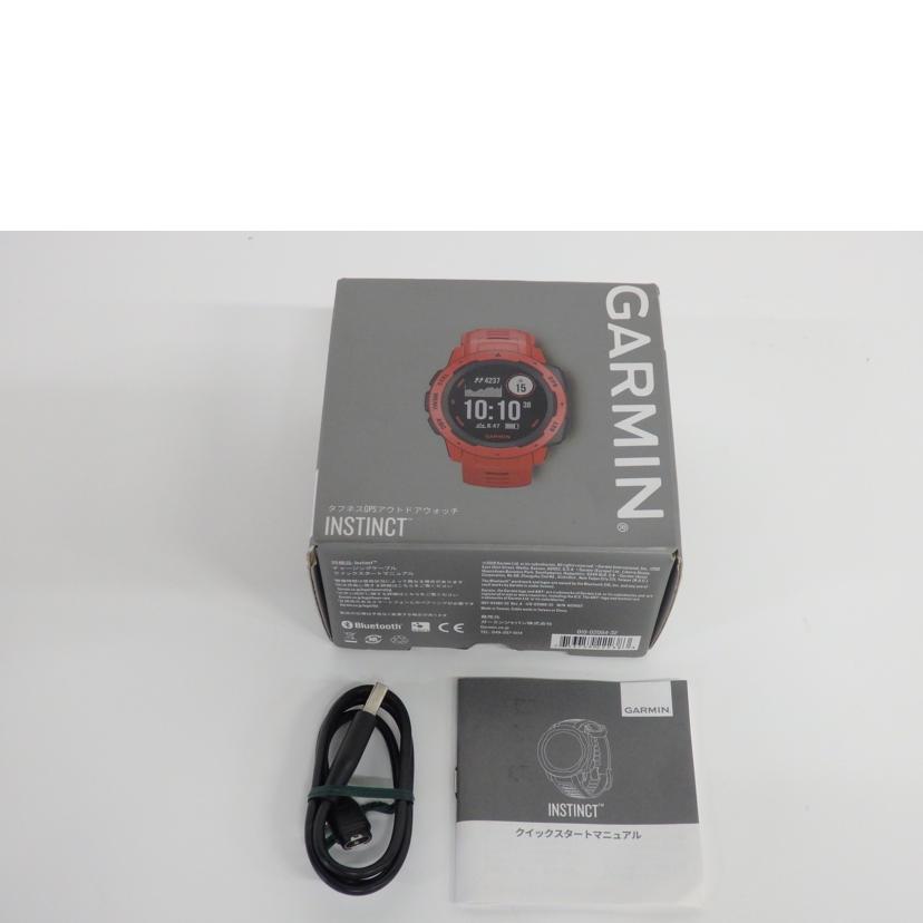 ＧＡＲＭＩＮ ガーミン/スマートウォッチ／Ｉｎｓｔｉｎｃｔ　Ｆｌａｍｅ　Ｒｅｄ/010-02064-32//5VS008249/Bランク/70