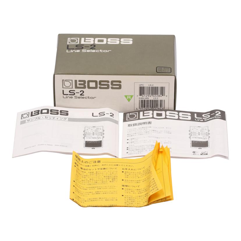 ＢＯＳＳ ボス/エフェクター／ラインセレクター/LS-2//EU55088/Bランク/75