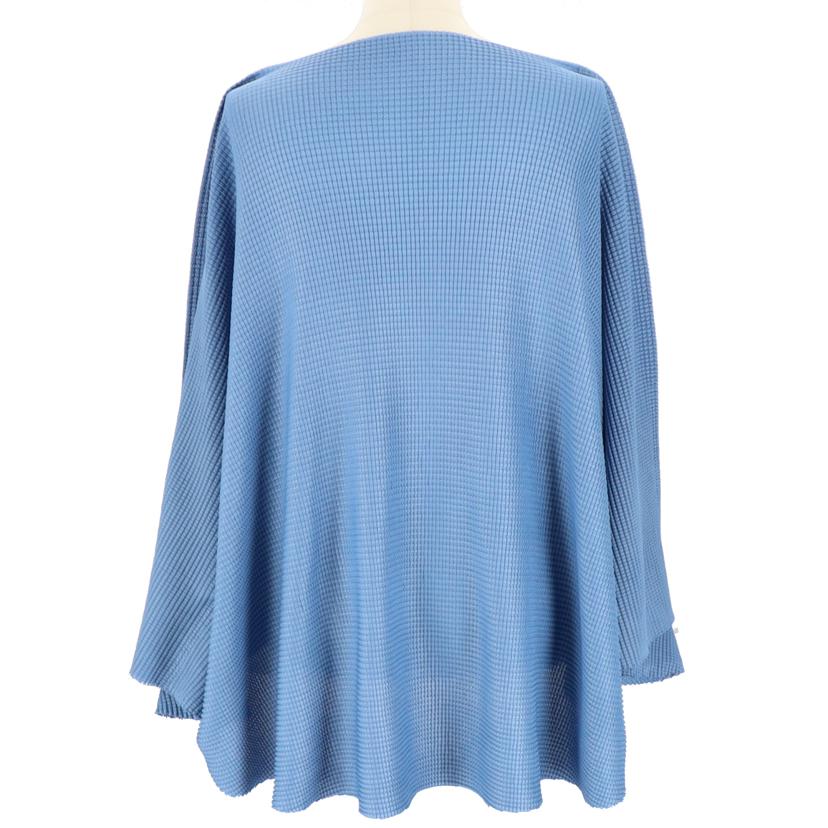 ＩＳＳＥＹ　ＭＩＹＡＫＥ　ｍｅ イッセイミヤケ　ミー/ボックスプリーツポンチョ/MI21KK521//ABランク/75