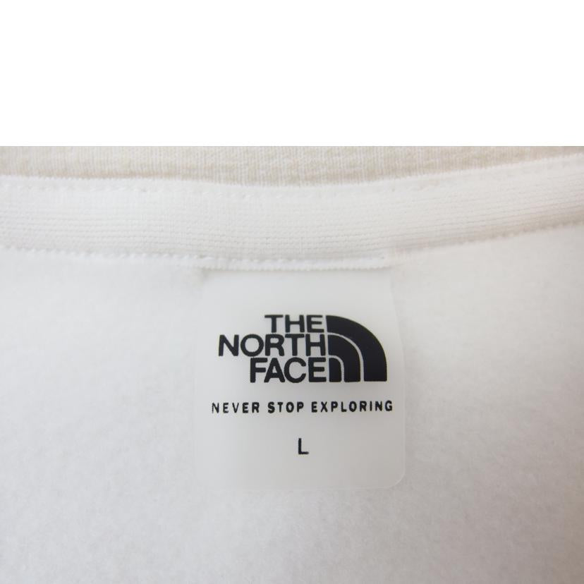 ＴＨＥ　ＮＯＲＴＨ　ＦＡＣＥ/ＴＨＥ　ＮＯＲＴＨ　ＦＡＣＥ　　ラリーオンロッククルー　トレーナー　ガーデンホワイト　サイズＬ/NLW72102//Aランク/83