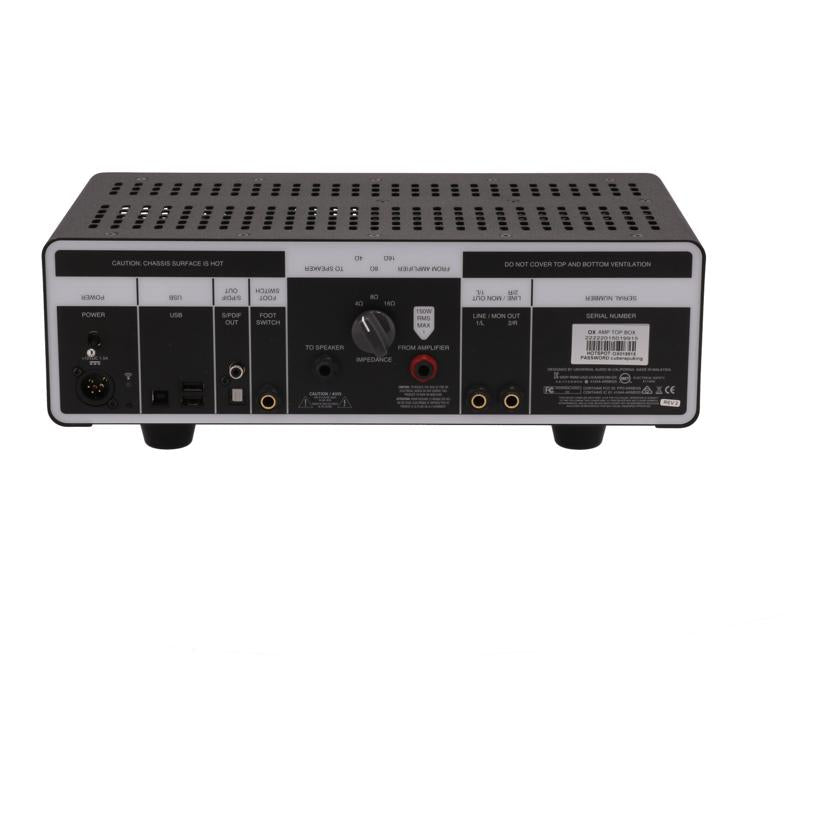 ＵＮＩＶＥＲＳＡＬ　ＡＵＤＩＯ ユニバーサルオーディオ/Ａｍｐ　Ｔｏｐ　Ｂｏｘ/OX//22222015019915/Aランク/75