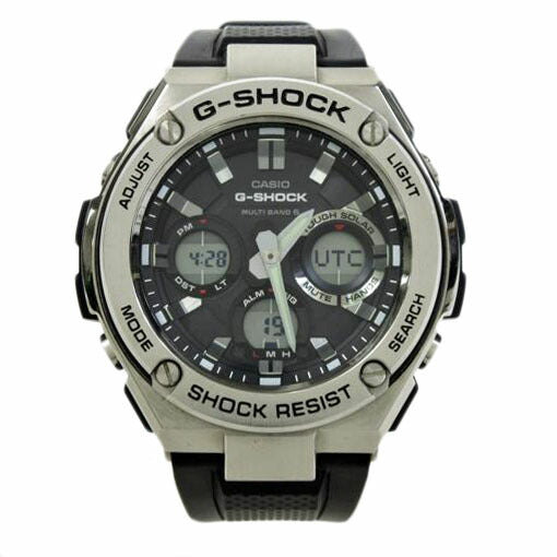 ＣＡＳＩＯ カシオ/Ｇ－ＳＨＯＣＫ　Ｇ－ＳＴＥＥＬ　ソーラー電波/GST-W110-1AER//ABランク/70