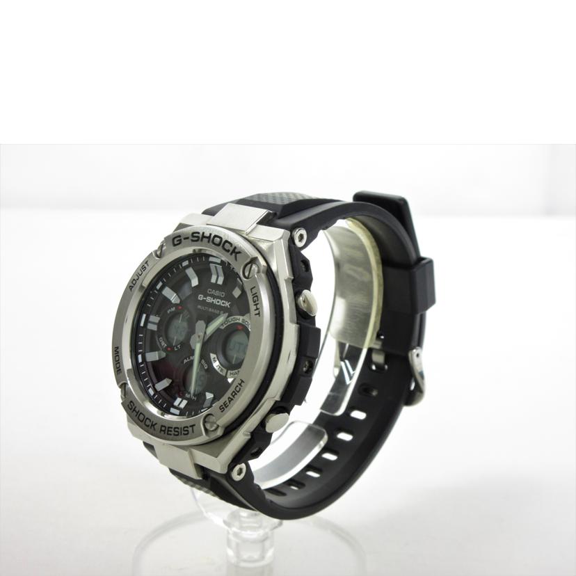 ＣＡＳＩＯ カシオ/Ｇ－ＳＨＯＣＫ　Ｇ－ＳＴＥＥＬ　ソーラー電波/GST-W110-1AER//ABランク/70