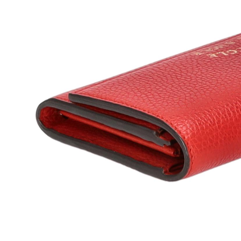 ＧＵＣＣＩ グッチ　財布　ブランド財布　小物　長財布　ロングウォレット　レザー　レディース　レッド　赤　ゴールド/アニマリエコンチネンタルウォレット／レッド/451364//496334/Aランク/75