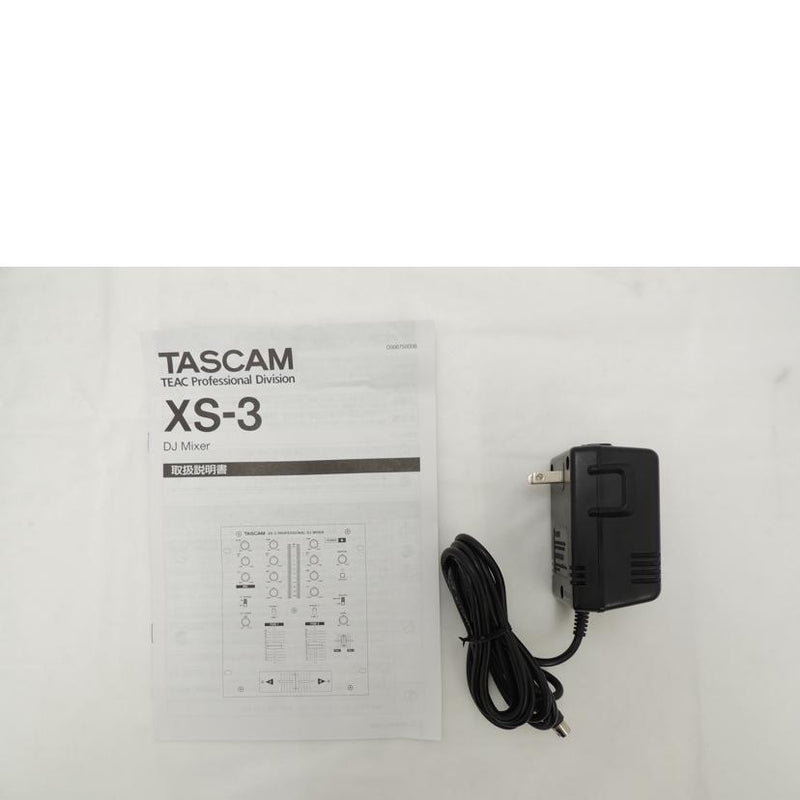 DJ機器TASCAM XS-3 DJミキサー - DJ機器