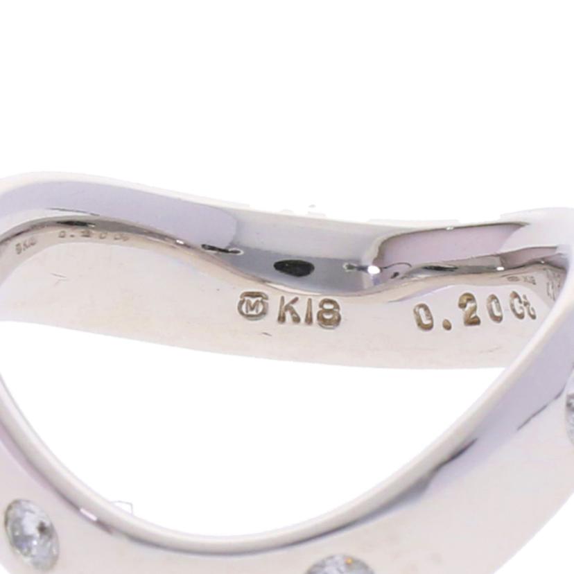 /　Ｋ１８ダイヤリング０．２０ｃｔ//Aランク/75