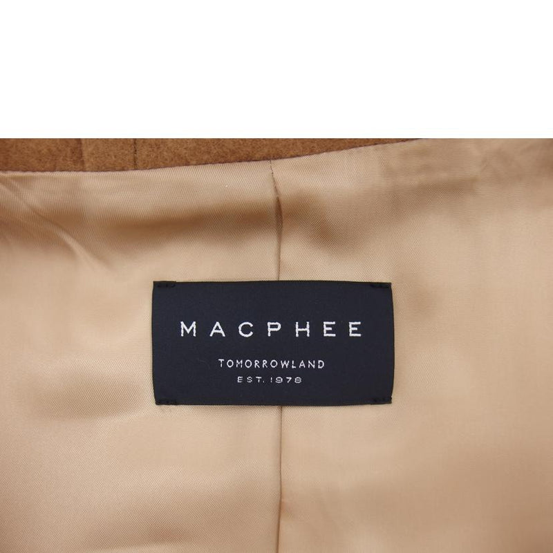 ＭＡＣＰＨＥＥ マカフィー トゥモローランド/ウール／フード付きコート／ベージュ//ABランク/04
