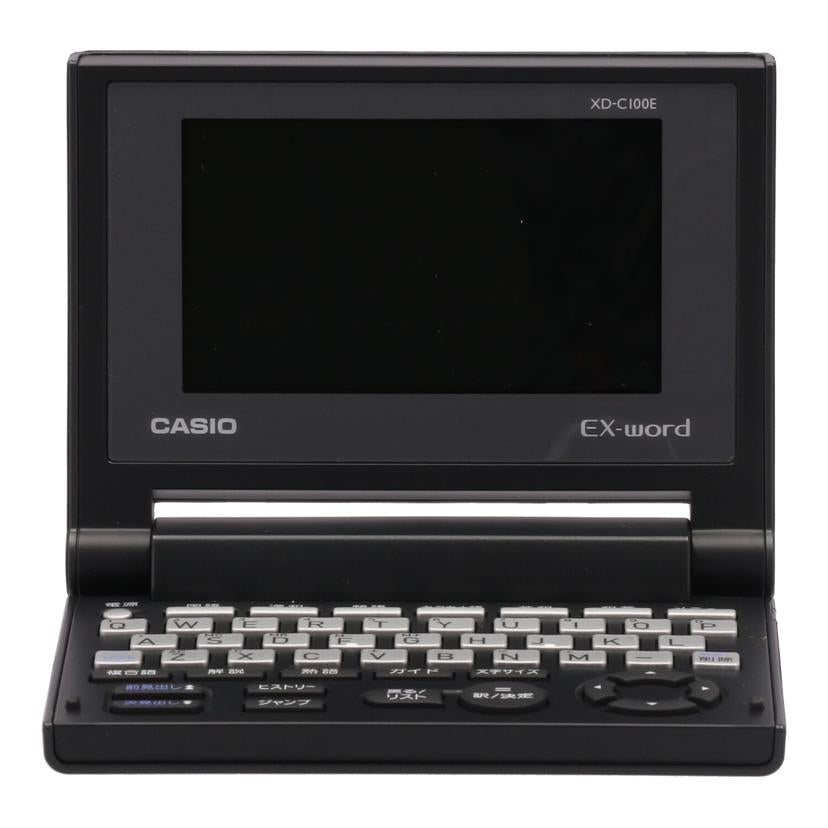 ＣＡＳＩＯ カシオ/電子辞書/XD-C100E//429AW03AA045870/Bランク/75