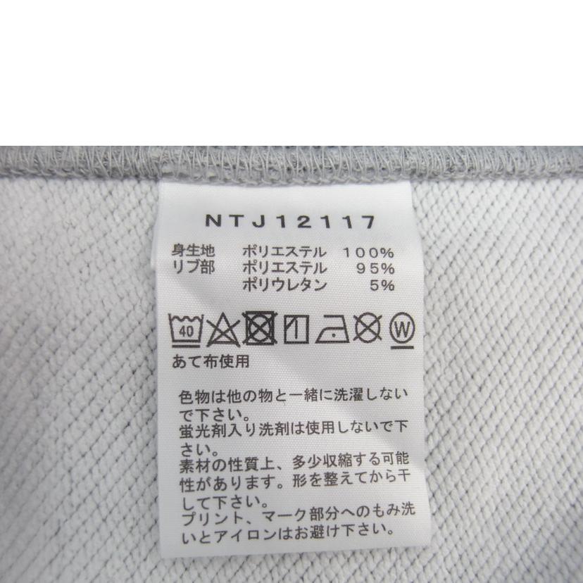 ＴＨＥ　ＮＯＲＴＨ　　ＦＡＣＥ/ＴＨＥ　ＮＯＲＴＨ　　ＦＡＣＥ　スクエアロゴクルー　ミックスグレー　サイズ１３０/NTJ12117//SAランク/83